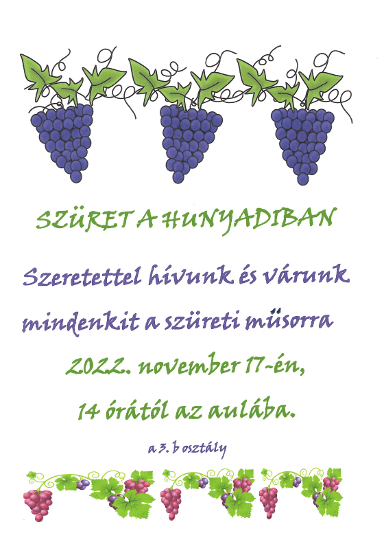 szüreti műsor
